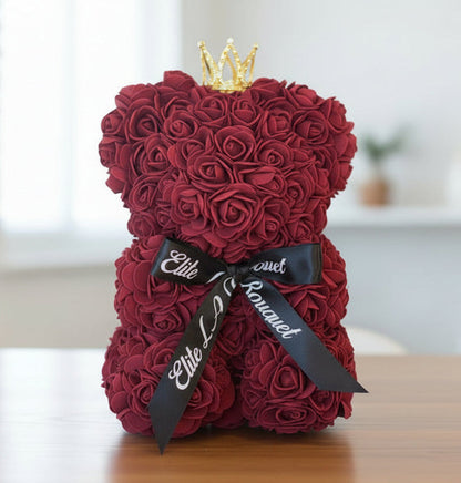 Rose Bear Teddy - Valentine's Day PE Foam Rose Bear