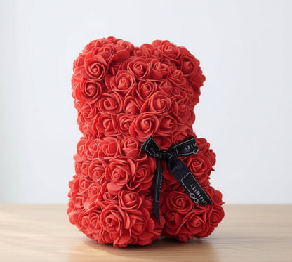 Rose Bear Teddy - Valentine's Day PE Foam Rose Bear