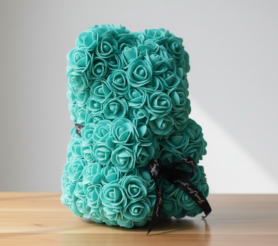 Rose Bear Teddy - Valentine's Day PE Foam Rose Bear