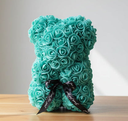 Rose Bear Teddy - Valentine's Day PE Foam Rose Bear