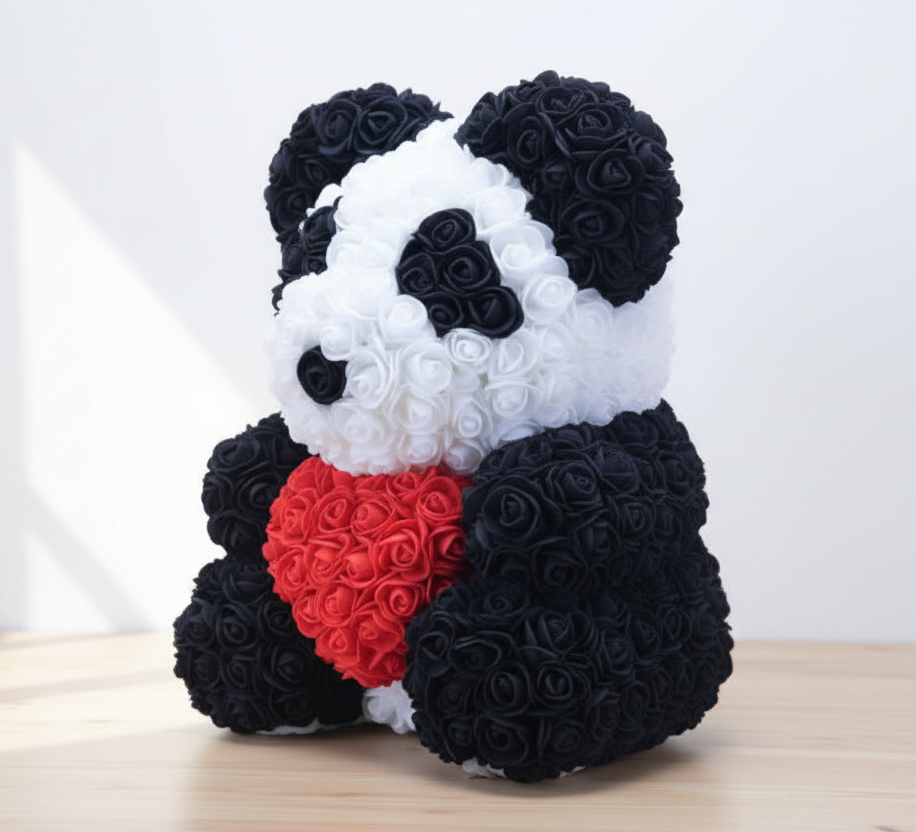 Rose Bear Teddy - 45cm wallay